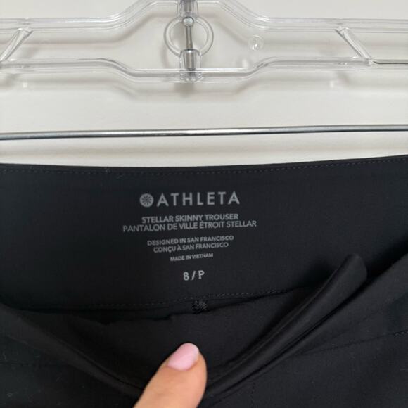 Athleta Stellar Skinny Trouser in Black Size S - Picture 3 of 3